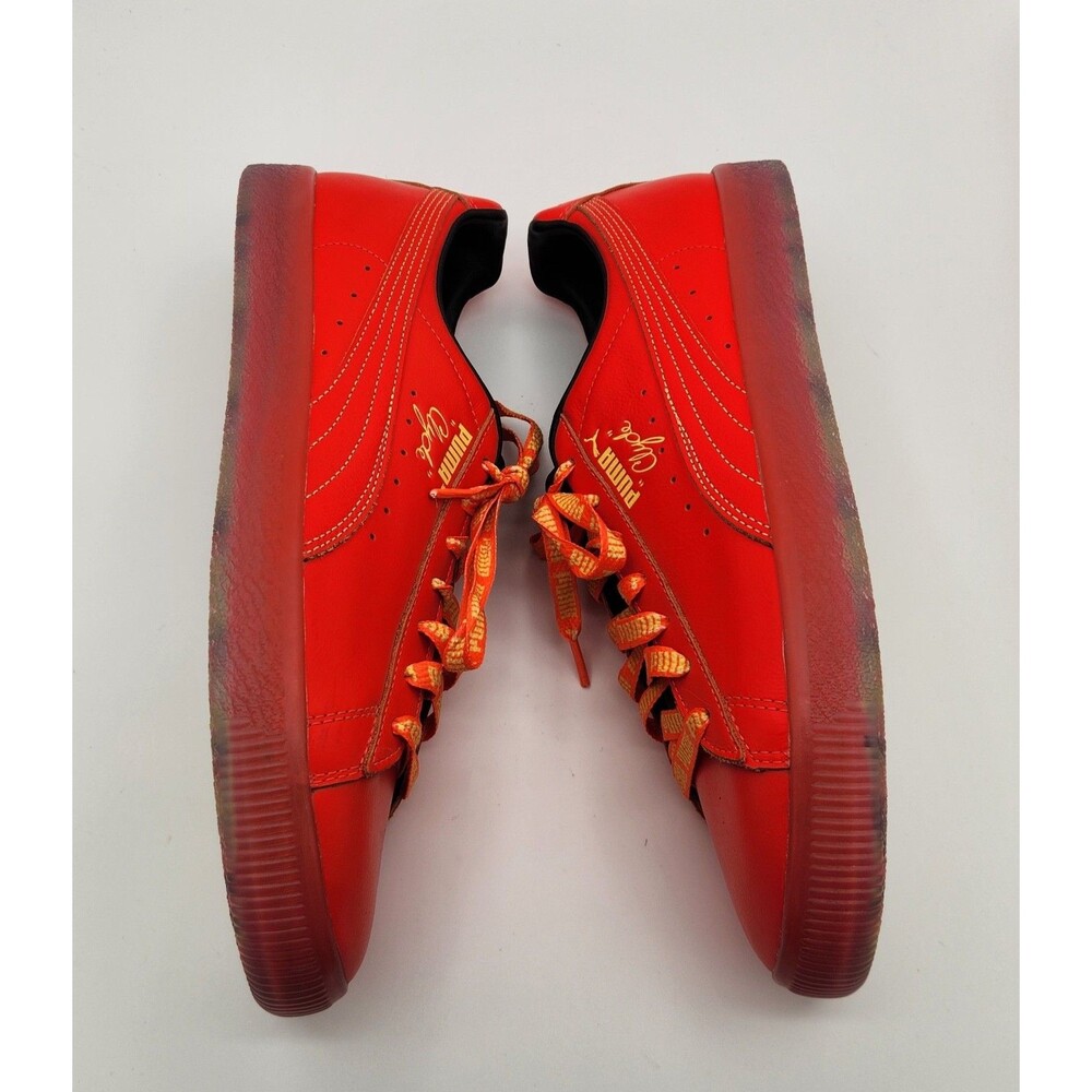 Puma Clyde Game Winner Men's Leather Sneakers Mens size 12 New - Picture 4 of 10